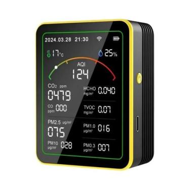 Imagem de Monitor De Qualidade Do Ar WiFi 15 Em 1 Smart Life, Detector De PM2.5,