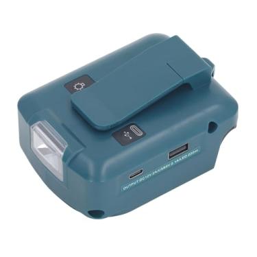 Imagem de LiebeWH Adaptador de Carregador de Bateria USB Conversor Adaptador de Bateria LED Conversor de de Luz Clipe para Cinto Solução de Energia Portátil de de Lítio Externo Com TIPO C