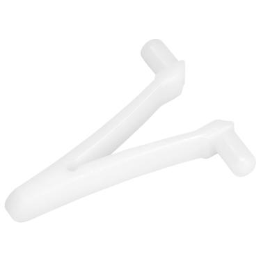 Imagem de Cryfokt Clipe Borboleta V de Fornecimento de Piscina Forte e Durável para Cabeça de Vácuo de Rede de Escova de Spa de Piscina, 6 Unidades de Fácil Instalação para a Maioria Dos Postes de, Compacto