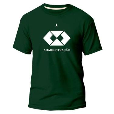 Imagem de Camiseta Algodão Premium Estampa Faculdade Administração Dtf - Pavesi,