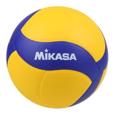 Imagem de Bola De Volei Quadra Mikasa Competição FIVB V330w, Amarelo