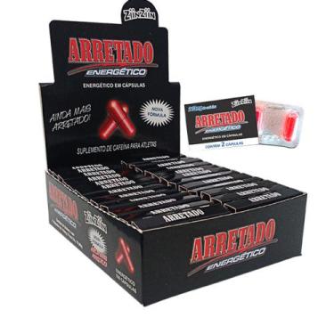 Imagem de Display Arretado Cafeina contem 24 blister com 2 capsulas.  - ZiinZiin