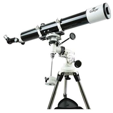 Imagem de pcagfaajmh Telescópio prático de alta potência; Telescópio Astronômico Monocular HD 80900 Largecaliber Alta Definição Alta Profundidade no Espaço Vista de Estrelas