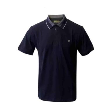 Imagem de Camiseta Polo Individual Azul Marinho-Masculino