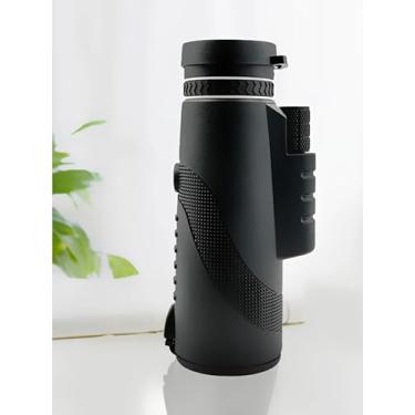 Imagem de Telescópio monocular portátil 40 x 60 lentes ópticas de alta definição para visualização de longa distância