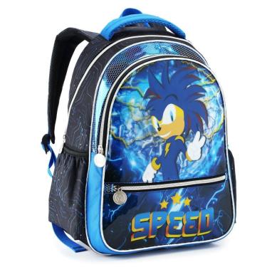 Imagem de Mochila Costas Grande Escolar Infantil Sonic Shadown Game-Unissex