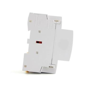 Imagem de Pilha de carregamento modular 2NO 2NC WCT-40A 4P com instalação de trilho guia de contator CA doméstico 24V