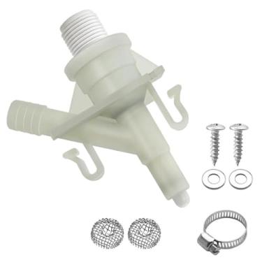 Imagem de Kit de substituição atualizado para válvula de água de vaso sanitário RV para banheiros Dometic 300, 310, 320-385311641 Peças de vaso sanitário RV, resistência ao congelamento e resistente a