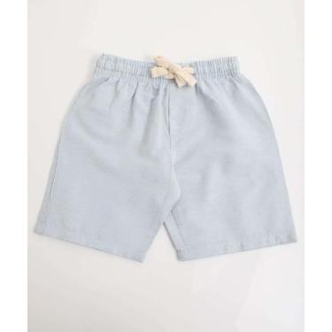 Imagem de Bermuda Infantil Textura MR Tam 1 a 3 Azul-73113, Azul, 3