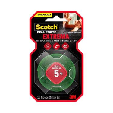 Imagem de FITA FIXA FORTE EXTREMA DUPLAFACE 24mmX2m - 3M