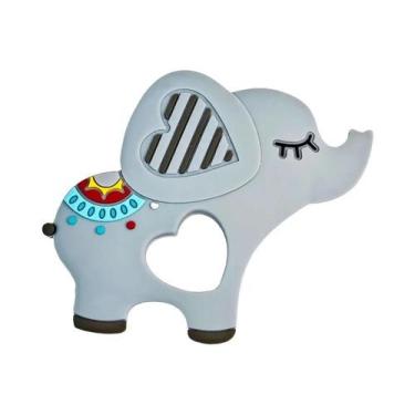 Imagem de Mordedor De Silicone Dinossauro Para Recém-Nascidos, Brinquedo Seguro 