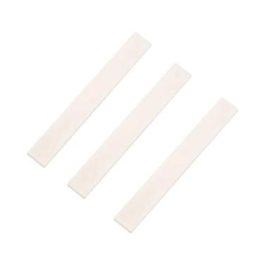 Imagem de Ponteiras De Osso De Búfalo Branco Para Guitarra, Mandolim, Banjo, Uku