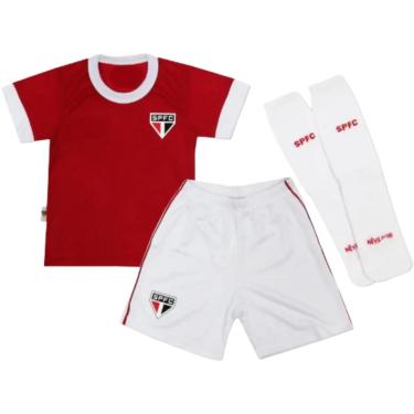 Imagem de Kit Uniforme São Paulo Revedor Artilheiro Infantil-Unissex