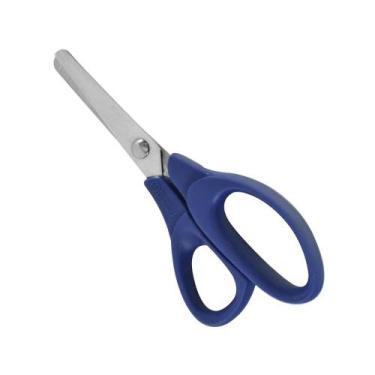 Imagem de Tesoura Escolar para Canhoto Mundial Cortfacil 12 cm Cor sortida com C