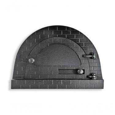 Imagem de Porta Forno Ferro Igloo Vidro Soleira Libaneza 24,5X38,5Cm. - padrão de fabricação alto