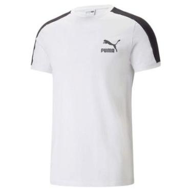 Imagem de T-shirt Puma Iconic Branca-Masculino