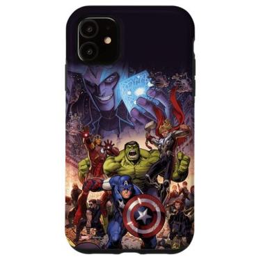 Imagem de Capa Marvel The Avengers Infinity Saga com Estampa de Quadrinhos para 