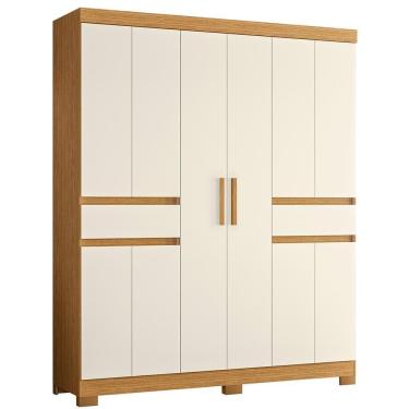 Imagem de Guarda Roupa Solteiro Olímpia 10 Portas 2 Gavetas - Móveis Albatroz