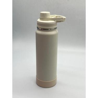 Imagem de Garrafa Térmica 800ml - Duplamente Isolada a Vácuo, Base Emborrachada 