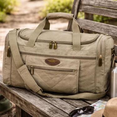 Imagem de Bolsa Grande Viagem Lona Transversal Lona Report Ml Store 50 a 60 L, B
