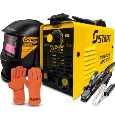 Imagem de Máquina Solda Inversora Fusion Arc 170a Bivolt + Acessórios - Start