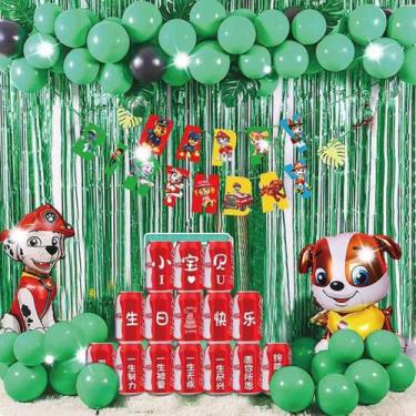 Imagem de Kit de balões: 41 unidades para balões de alumínio de látex para festa