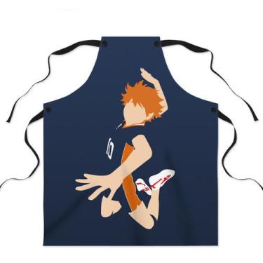 Imagem de Avental Haikyuus Anime Cooking, decoração de cozinha, poliéster - yiwe