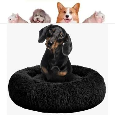 Imagem de Caminha donut nuvem pet pelucia redonda cama peluciada ninho casinha c
