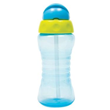 Imagem de Garrafinha Infantil Fresh Buba Azul Canudo Retrátil e Tampa