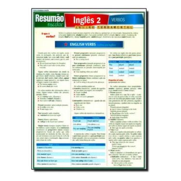 Imagem de Resumao Escolar - Ingles 2 - Verbos, 3