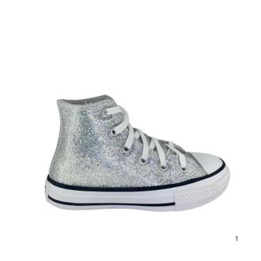 Imagem de TENIS CK13890002 CHUCK TAYLOR ALL STAR PRATA INFANTIL-Feminino
