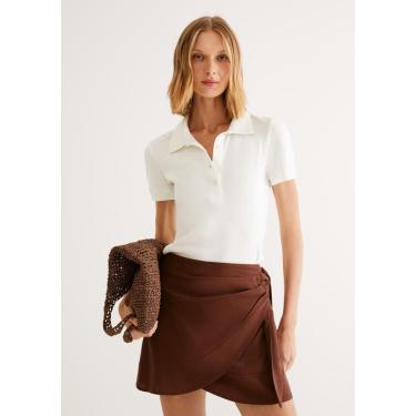 Imagem de Polo Feminina Manga Curta Em Ribana-Feminino