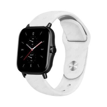 Imagem de Pulseira De Silicone Amazfit 22-20mm Para GTS 4/3/2/2e/GTS2 Mini/GTR 4
