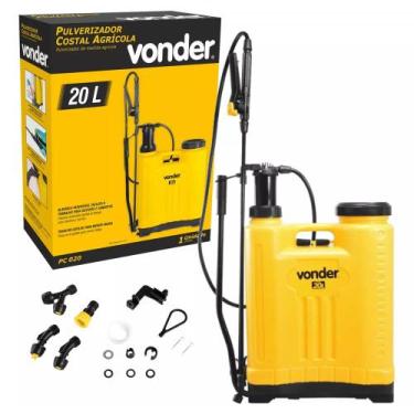 Imagem de Pulverizador Costal Agrícola 20 Litros Manual PC020 Vonder