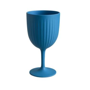 Imagem de Taça Lyor PP Bambu Stripes 540Ml Azul 220082