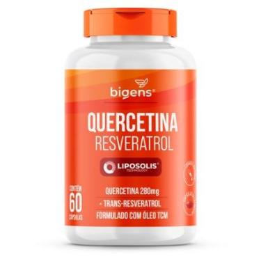 Imagem de BIGENS QUERCETINA RESVERATROL LIPOSOLIS 60 CAPS-Unissex