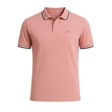 Imagem de Camisa Masculina Gola Polo Masculina Básica Crocker - 50727-Masculino