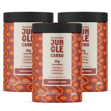 Imagem de 3x Jungle Endurance Carbo Plant Power Tangerina 880g -, Tangerina