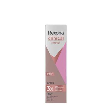 Imagem de Desodorante Aerosol Clinical Classic Rexona  91g, 150ml
