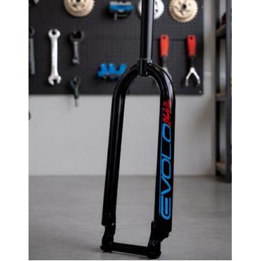 Imagem de Garfo 29 Rígido Aço Ahead 28.6 Evolo Grau 244 Wheeling Bmx Cor:Preto, 