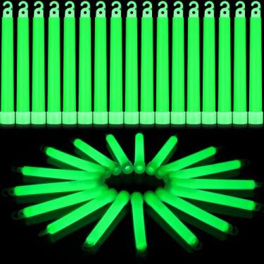 Imagem de Glow Sticks Sotiff Bright Green 15,24 cm 12h de duração 200 unidades