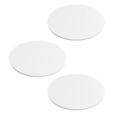 Imagem de Kit com 03 Tampos de Mesa Redondo 100cm de 15mm Rimo - Móveis Rimo