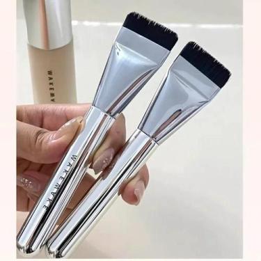 Imagem de Pincel Ultrafino De Base E Corretivo Com Cabeça Plana Korea Wakemake B