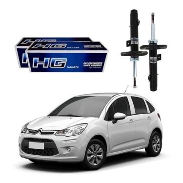 Imagem de Par Amortecedor Dianteiro C3 1.6 Automático 2013 A 2021 - Nakata