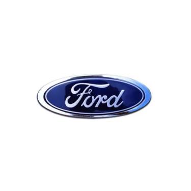 Imagem de Emblema Grade Mala Ford Azul Cromado CORCEL PAMPA BELINA DEL REY ESCOR