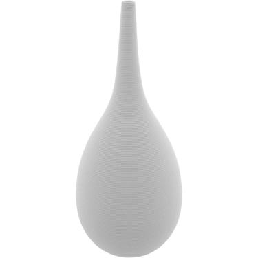 Imagem de VASO DECORATIVO ENFEITE PLANTA CERÂMICA 38x38x38cm BRANCO