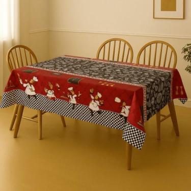 Imagem de Toalha De Mesa Termica Chefs Rolo 1,40x30m Vinil PVC - Plast.co