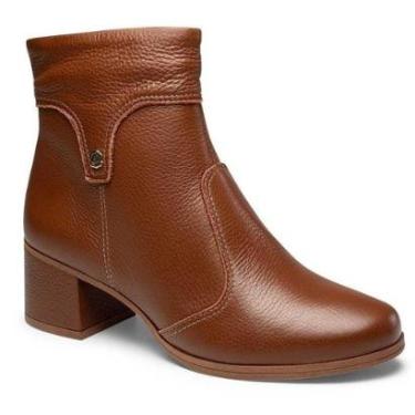 Imagem de Bota Feminina Cano Baixo Campesi CE372 - Mascavo-Feminino