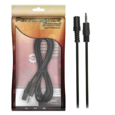 Imagem de Cabo Extensor De Fone P2xP2 Estereo J2 Estereo 1,8M Pix - chip