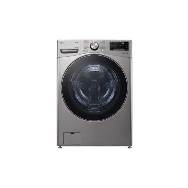 Imagem de Lava e Seca LG Smart 18kg Inox Look com Inteligência Artificial AIDD™ (WD18SV2S6B) - 127V